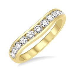 VelThEl VioVerEl 14K Yellow Gold Diamond Ring
