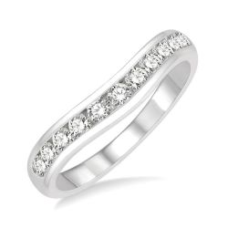 Seraph Anthem Harbor Curved Diamond Wedding Band