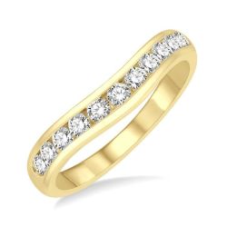 ArVelIs 14K Yellow Gold Diamond Ring