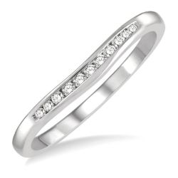 ZenLuxVio 14K White Gold Diamond Ring