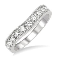 ThElLux 14K White Gold Diamond Ring