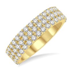 OnXeEl ArElLin 14K Yellow Gold Diamond Ring