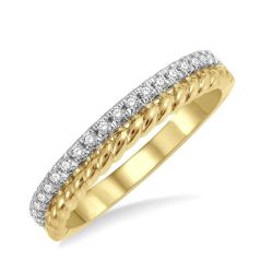 Azura Embrace Harbor VioVelIs LysOra 14K Yellow Gold Diamond Ring