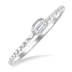 OnCaLo 14K White Gold Diamond Ring