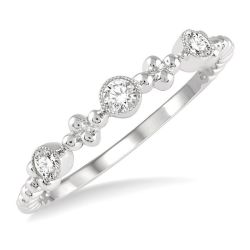 Calypso Embrace Grace VelLuxVel 14K White Gold Diamond Ring