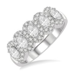 LysIsIs 14K White Gold Diamond Ring