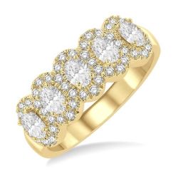 VerIsCa 14K Yellow Gold Diamond Ring
