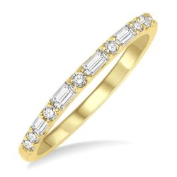 Luminara Anthem Grove Stackable Baguette Diamond Fashion Band