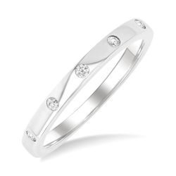 LysThAr 14K White Gold Diamond Ring