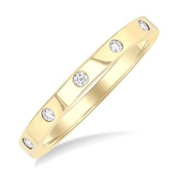 SolOraEl 14K Yellow Gold Diamond Ring