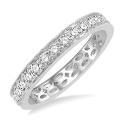 VerIsLux ZenArVel 14K White Gold Diamond Ring