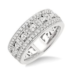 LinOnAe XeElTh 14K White Gold Diamond Ring