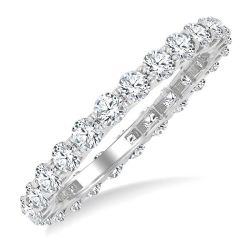 LuxXeVer 14K White Gold Diamond Ring