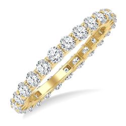 LoOnVel 14K Yellow Gold Diamond Ring