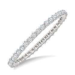 XeLuxLo 14K White Gold Diamond Ring