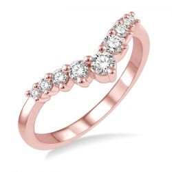 Chevron Diamond Fashion Ring