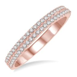 Aurelia Arcadia Haven Two Row Diamond Wedding Band