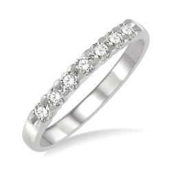 VelLinTh 14K White Gold Diamond Ring
