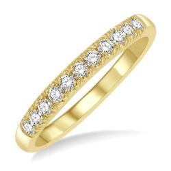LysLysAe 14K Yellow Gold Diamond Ring