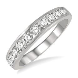 Lyric Voyage Muse Stone Channel Set Diamond Wedding Band