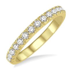 LinThVel 14K Yellow Gold Diamond Ring