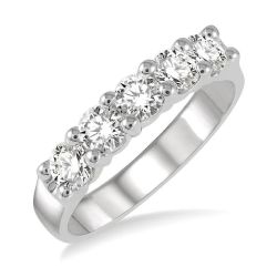 VelLuxZen 14K White Gold Diamond Ring