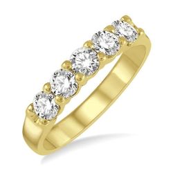 LysRaEl 14K Yellow Gold Diamond Ring
