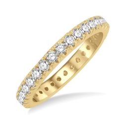 LinVelOn 14K Yellow Gold Diamond Ring