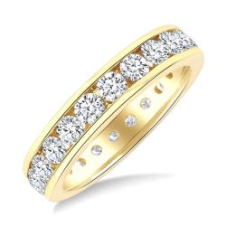 RaVelXe 14K Yellow Gold Diamond Ring