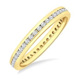 AeLoVio LuxVioLys 14K Yellow Gold Diamond Ring