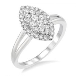 Marquise Shape Shine Bright Essential Diamond Ring