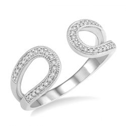 Horeshoe Inspired Diamond Ring