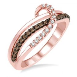 Champagne Diamond Fashion Ring