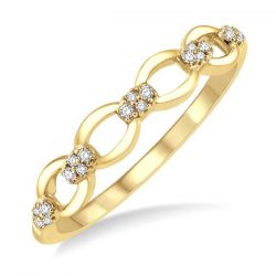 Stackable Diamond Fashion Ring