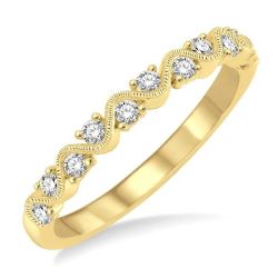 Celestia Harbor Serenity Stackable Diamond Wedding Band