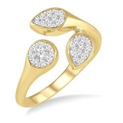 ZenElVer AeArRa ZenOnVer 14K White Gold Diamond Ring