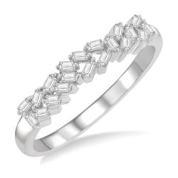 Scatter Baguette Diamond Fashion Ring