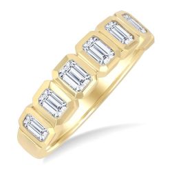 LinOraIon 14K Yellow Gold Diamond Ring