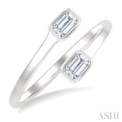 CaArLin CaVelCa 14K White Gold Diamond Ring