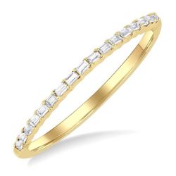 LinSolOra LuxVelOra ThXeLux 14K Yellow Gold Diamond Ring