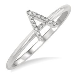 ArVel 14K White Gold Diamond Pendant