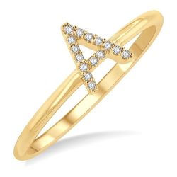 RaLoEl OraThTh 14K Yellow Gold Diamond Pendant