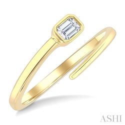 AeOraLin 14K Yellow Gold Diamond Ring