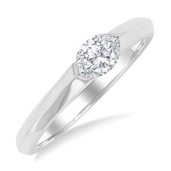 VerSolVer 14K White Gold Diamond Ring