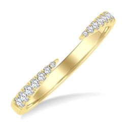 VelElOra 14K Yellow Gold Diamond Ring