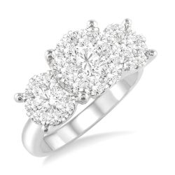 Celestial Beacon Diamond Engagement Ring