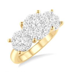 3 Stone Shine Bright Essential Diamond Ring