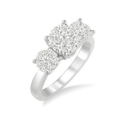 Harbor Amethyst Diamond Engagement Ring