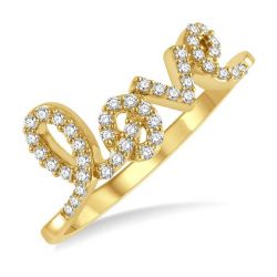 Diamond Fashion Love Ring