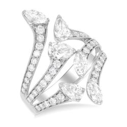 OnThOn RaZenXe 14K White Gold Diamond Ring